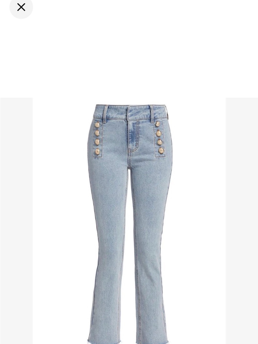 Generation Love Justine Jeans with silver buttons size 27